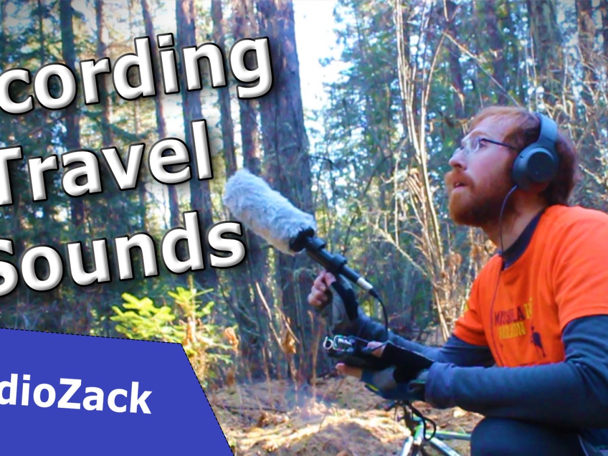 Recording audio for travel videos (feat. Ernest&nbsp;Hemingway)