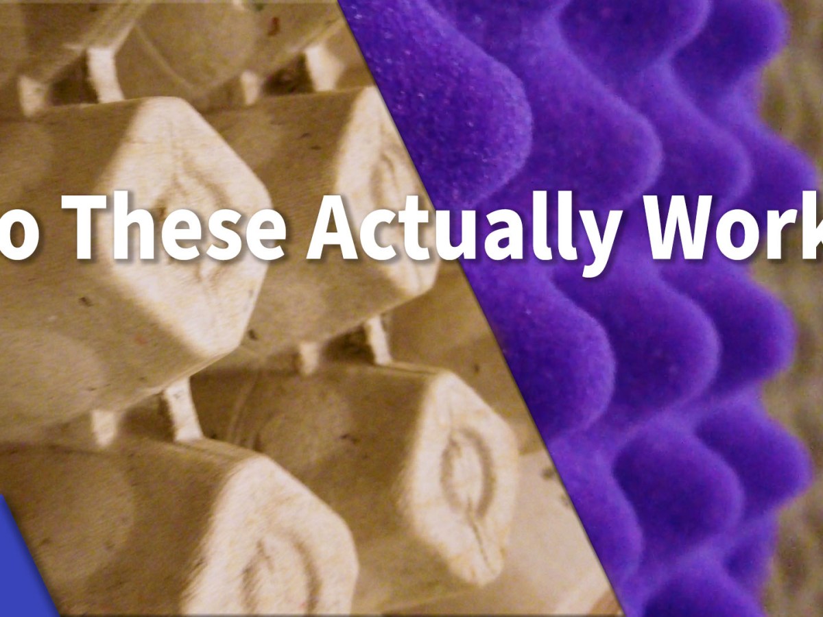 Home Soundproofing Test – Which materials block&nbsp;sound?